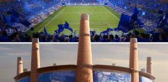 KOMICZNA WIZUALIZACJA nowego stadionu Birmingham xD